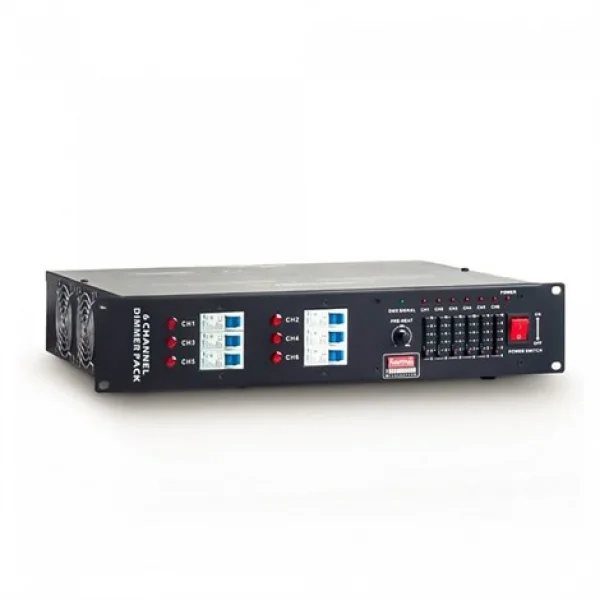SSP DIM6  6-kanal Dimmer,  6x10 Amp