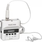 Tascam TM-10LW Lavalier Cond. Mic. WHITE for DR-10LW