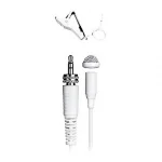 Tascam TM-10LW Lavalier Cond. Mic. WHITE for DR-10LW