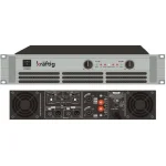 Machtig KP5000 Power Amplifikatör, 2x1500W/4-ohm