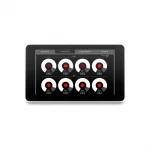 DAS Audio Integral-WP3 7 Dokunmatik Duvar Kontrol Paneli, PoE