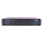 Mikafon DP1000 Power Amplifikatör 2x500W/100V | Yönetilebilir Network IP