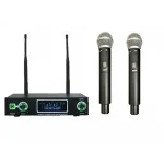 Mickle U-2100EE Çift EL Kablosuz Mikrofon Seti, 2x50 Kanal