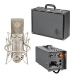 Neumann U 67 Set Tüplü Kondenser Stüdyo Mikrofonu Seti (Güç Kaynağı, Süspansiyon, Case)