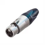 Neutrik NC3FXX Silver Contact XLR 3 Pin Dişi Konnektör