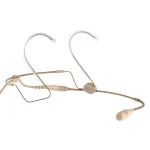 Sennheiser HSP 4-3 (BEIGE 3-PIN) Ense Bantlı Headset Mikrofon (Cardioid, Bej, 3 Pin)