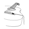 AKG C411 PP Yaylı Enstrümanlar için Yapıştırma Condenser Mikrofon