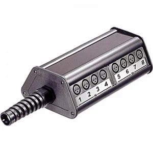 Rean NSB2A-12/4 Stage Box, 12 Giriş / 4 Çıkış XLR, Alüminyum, Tip A