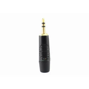 Rean RTP3C 3,5 mm Stereo Jak Kablo Konnektörü, Nikel Gövde, Nikel Kontak