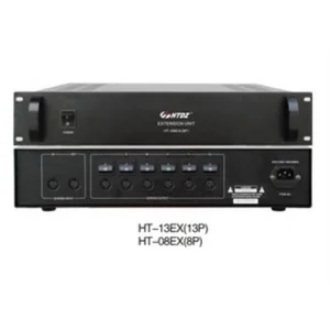 HTDZ HT-08EX Konferans Genişletme Güç Ünitesi, 8P-DIN, 6 Hat Çıkışı, 350 W, 2U