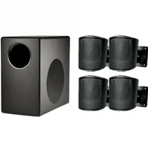 JBL CONTROL 50PACK 8 Sub + 4 Uydu Hoparlör Seti, 80W / 100V Trafolu, Siyah