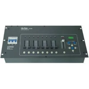 Lite-Puter AX-805 8 Kanal Dimmerli Işık Mikseri, 8x5 A, DMX-512