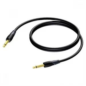 Procab CLA600/3 Tek 6,3mm jaktan Tek 6,3mm jaka, 3.0 Metre kablo