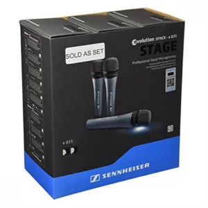 Sennheiser 3-PACK e835 Dinamik Vokal Mikrofon Seti (3 Adet e 835)