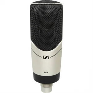 Sennheiser MK 8 Geniş Diyaframlı Kondenser Stüdyo Mikrofonu (5 Yönlülük Seçenekli)