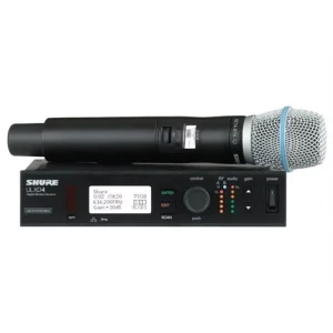 SHURE ULXD24E/B87A Kablosuz Mikrofon Seti, Beta87A