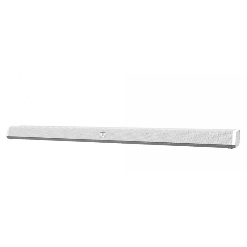 Audac IMEO2/W 3 Yollu Profesyonel Soundbar 60W, HDMI ARC, Bluetooth, USB, Beyaz
