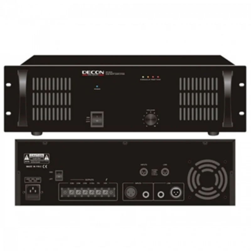 Decon DP-800 800W/100V Power Amplifikatör