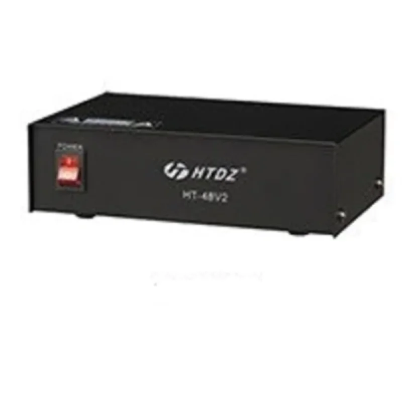 HTDZ HT-48V2 2 Kanal Phantom Güç Ünitesi, 48 V, 2 × XLR Giriş/Çıkış