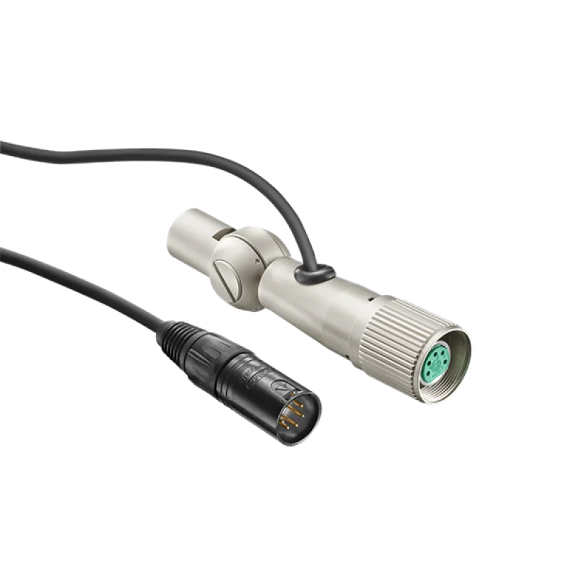 Neumann IC 6 mt XLR-5 Mikrofon Kablosu (Döner Mafsallı) (10 m, Siyah)