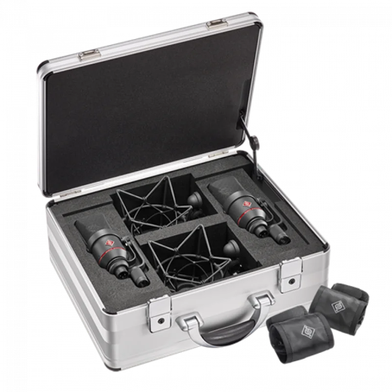 Neumann TLM 170 R mt stereo set Stereo Kondenser Mikrofon Seti (2 × TLM 170 R mt + EA 170 mt, Siyah)
