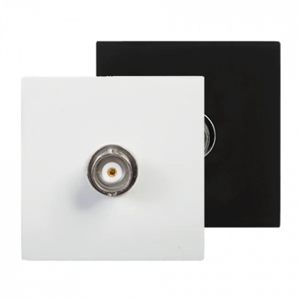 Audac CP45BNC/B Connection plate BNC 45 x 45 mm
