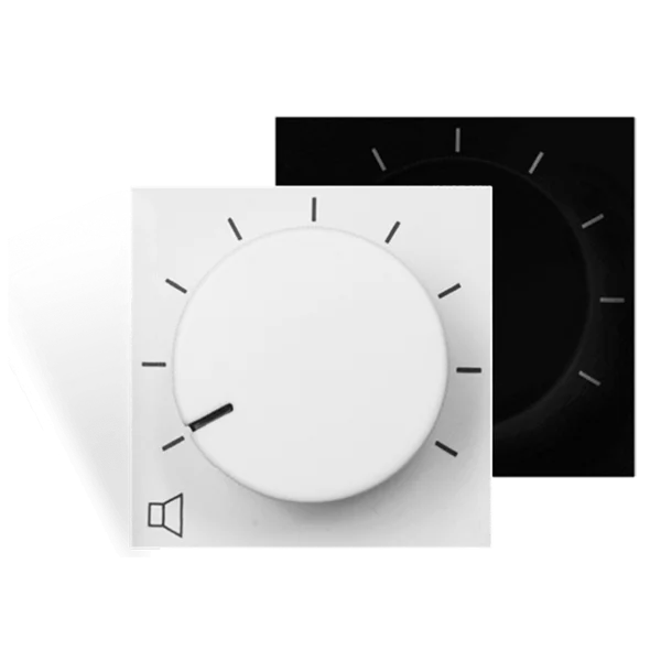 Audac VC3208/B Remote volume controller 45 x 45 mm