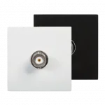Audac CP43BNC/B Connection plate - BNC - bticino