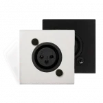Audac WMI16/B Wall mic input - 45x45mm - RJ45