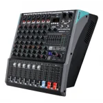 Machtig GPM606 6-kanal Powermixer, 2x250W USB, Kayıt,Bluetooth