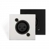 Audac WMI18/W Aktif audio transceivers XLR Wall microphone input unit (45 x 45 mm)