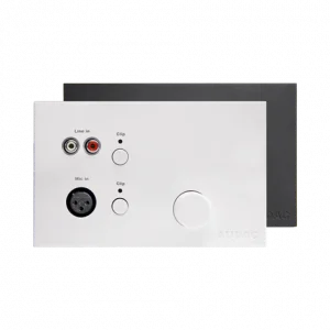Audac WP523/B Remote wall mixer for LX523