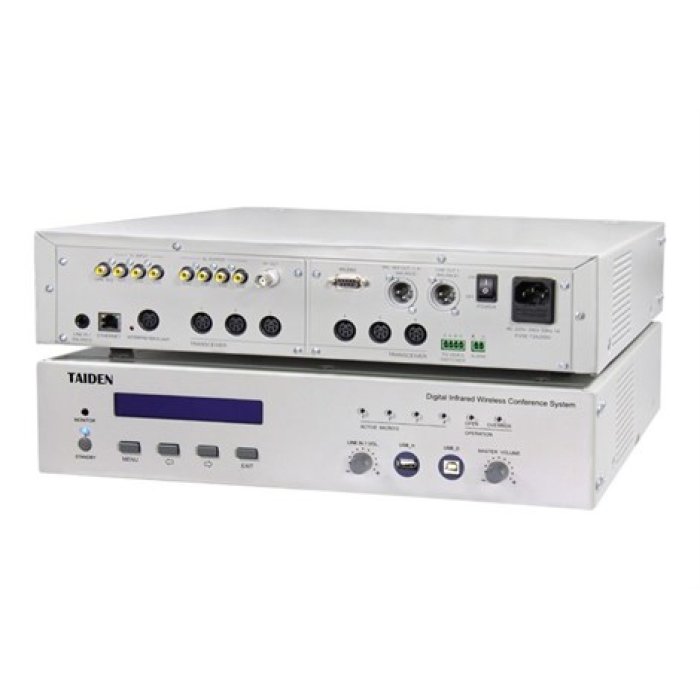 TAIDEN HCS-5300 MB IR Wireless Conference System Main Unit (1+3CH)