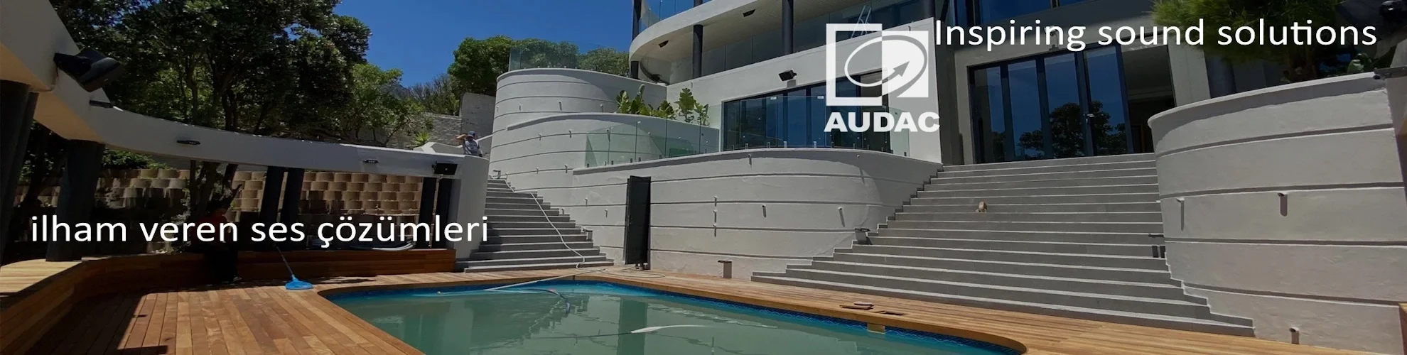 eviniz, ofisiniz, işyeriniz için AUDAC ses sistemi ürünleri