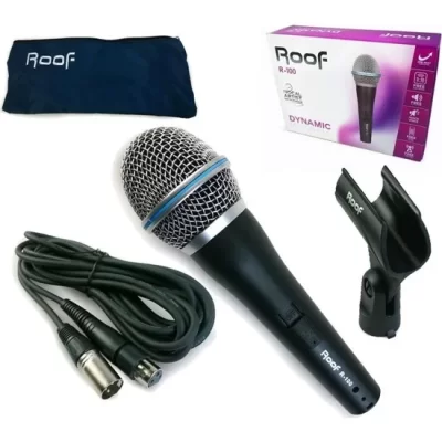 ROOF R-100 Kablolu Dinamik Mikrofon