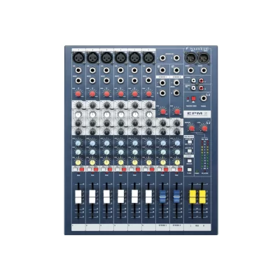 Soundcraft EPM6 6 kanal Mixer, 6 Mono 2 Stereo, 2Aux