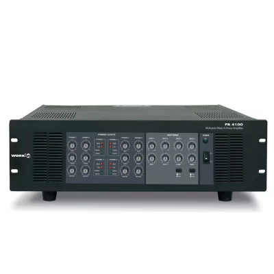 Work PA4100 Matrix 4x250W/100V Mixer-Ampli