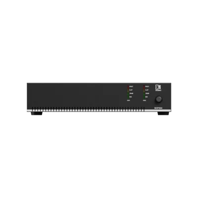 AUDAC SCP212 Kompakt Çift-kanal power amfi 2x120W @ 4 Ohm - 240W @ 70/100V