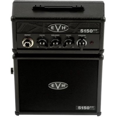 EVH 5150III Micro Stack Stealth Black Gitar Amfisi