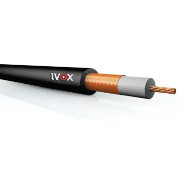 Ivox RG 6/6 PE 75 Ohm Koaksiyel Kablo (100 Mt)
