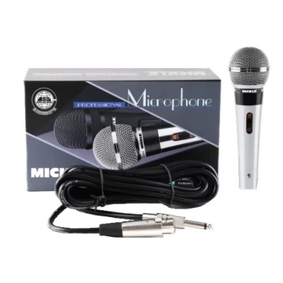 Mickle DM580 Metal Kablolu Dinamik El Mikrofonu 600 ohm