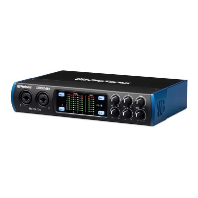 PreSonus Studio 68c Yeni nesil 6 Giriş / 6 Çıkış, 4 mikrofon girişli USB-C ses kartı