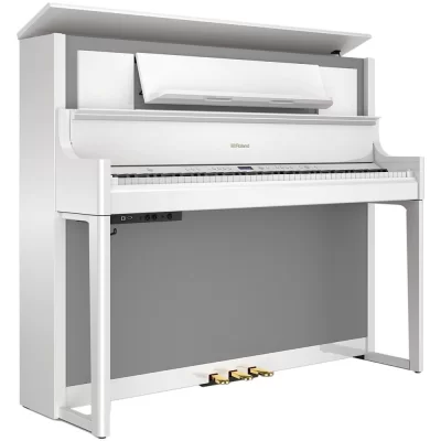 ROLAND LX708-PW Parlak Beyaz Dijital Duvar Piyanosu (Tabure & Kulaklık Hediyeli)