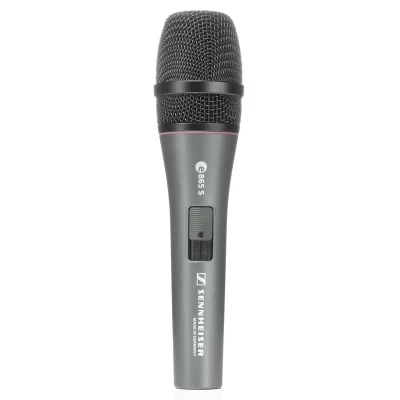 Sennheiser E865S Supercardioid Profesyonel Vokal Mikrofonu Anahtarlı
