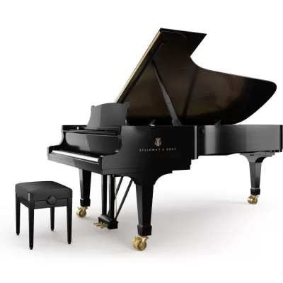 STEINWAY & SONS D-274 Parlak Siyah 274 CM Kuyruklu Piyano