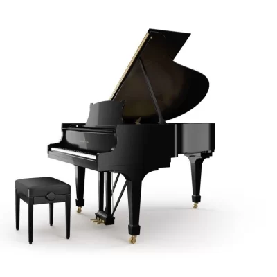 STEINWAY & SONS O-180 Parlak Siyah 180 CM  Kuyruklu Piyano