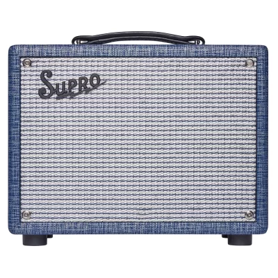 Supro 1606J 64 Super - 5 Watt 1x8 Blue Rhino Elektro Gitar Amfisi