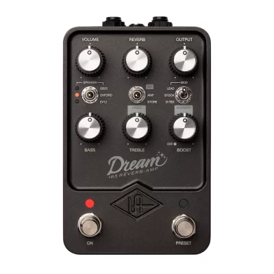 Universal Audio Dream 65 Reverb Amplifier Pedal 60ların Klasik Amerikan Tüplü Amplifikatör modellemesi