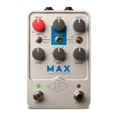 Universal Audio Max Preamp & Dual Compressor Preamp & Dual Compressor modellemesi