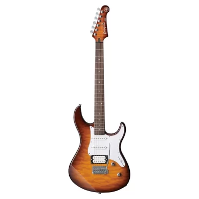 Yamaha Pacifica 212VQM Elektro Gitar (Brown Sunburst)